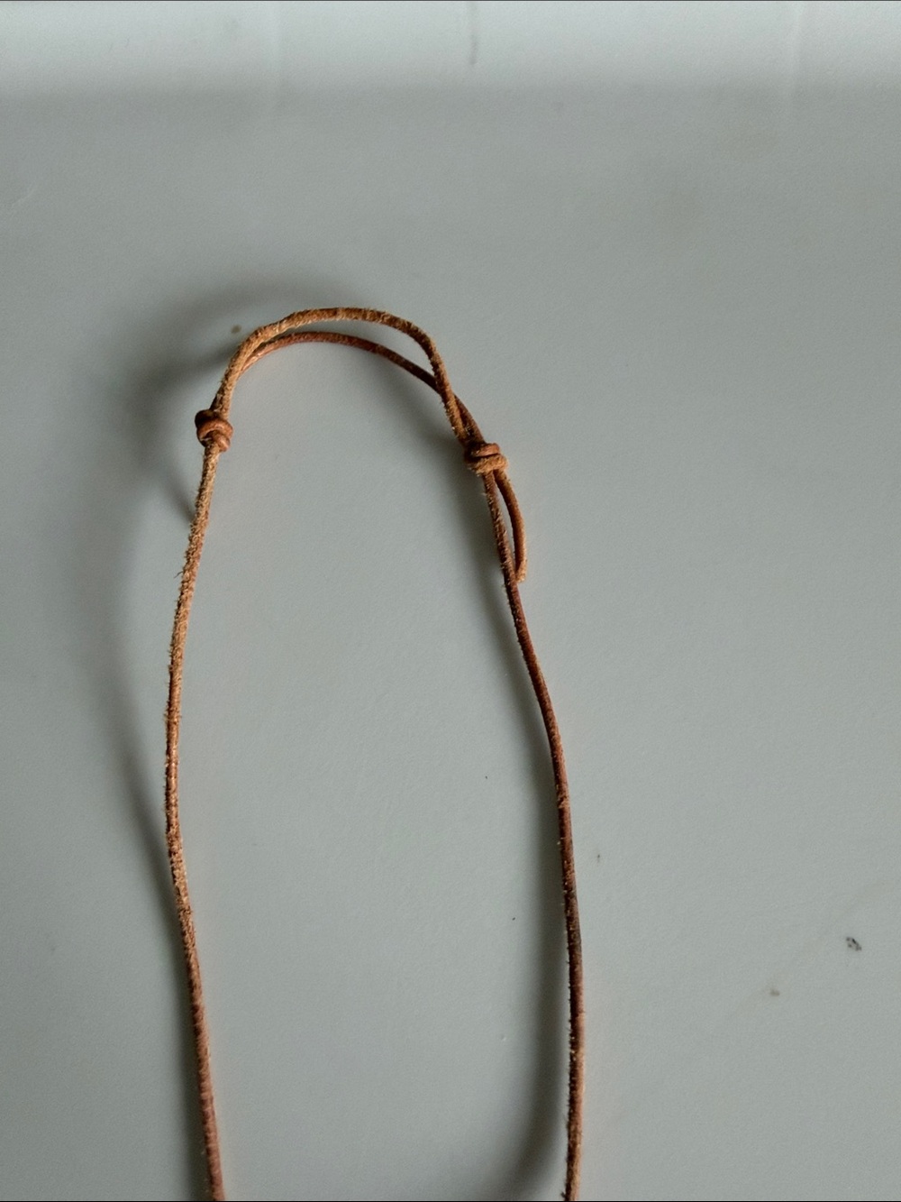 Rose Quartz Pendant Necklace with Ceramic Bead Accents - Picture 3 of 3